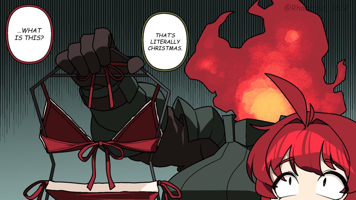 Rhanfrhd_3812's tweet image. That’s literally christmas.