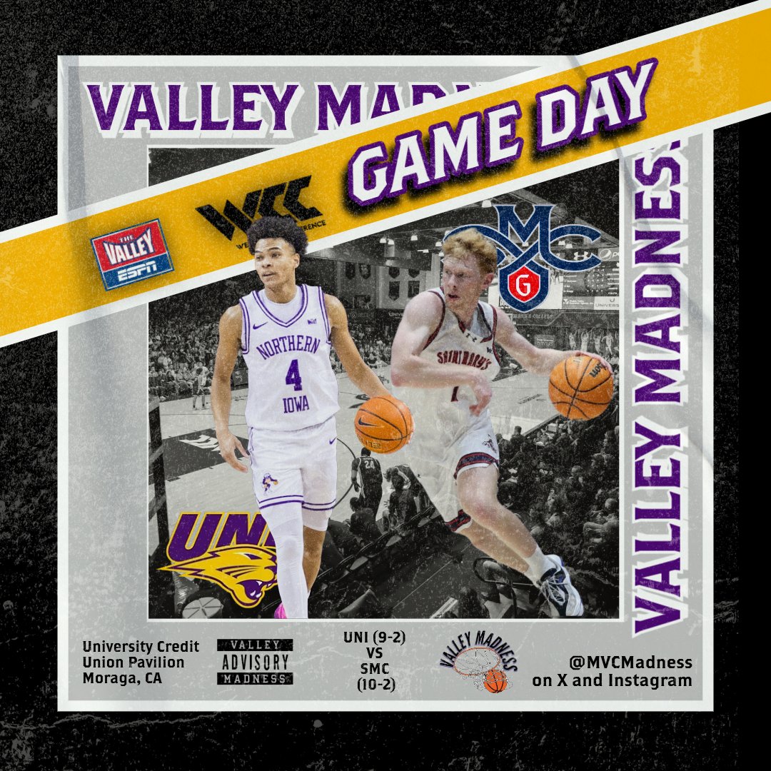 Valley Madness Presents: Game Of The Day

The Panthers are 2-0 on the road. Northern Iowa averages 72.4 points while outscoring opponents by 14.8 points per game.

Let's Have A Day!