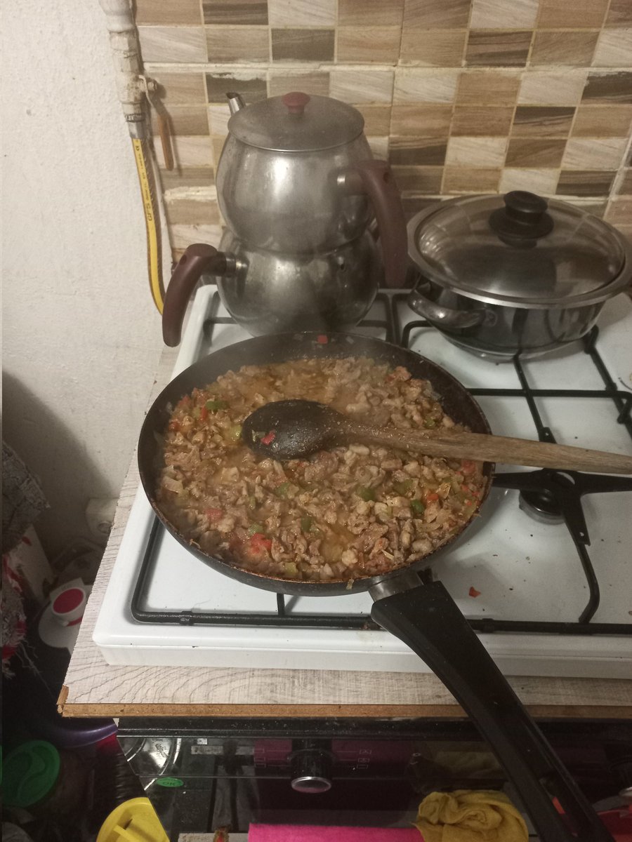 Bugun yemegi ben yaptim