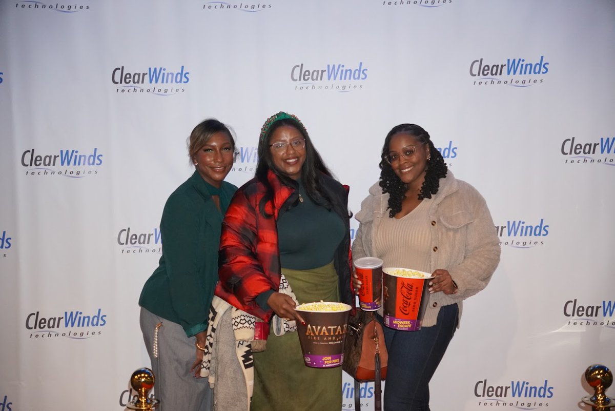 clearwindstech's tweet photo. We feel truly blessed to have shared the magic of the season with our incredible customers at our Christmas movie event! Thank you to each and every one of you who joined us and we can't wait to do it all again next year! 🥳 https://t.co/o1LULg1tNP
