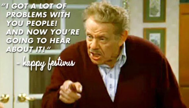 HargoAuthentics's tweet image. Get ready everyone, tomorrow is Festivus.