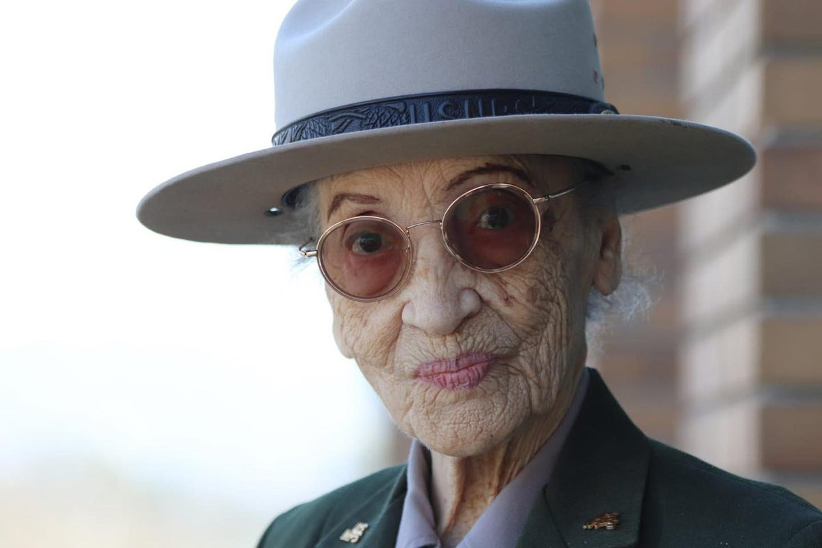 NatlParkService's tweet image. Betty Reid Soskin, the trailblazing National Park Service ranger who became the oldest active ranger until her retirement at age 100, passed away peacefully Sunday morning surrounded by family. She was 104.

Thank you for your service, Ranger Betty.