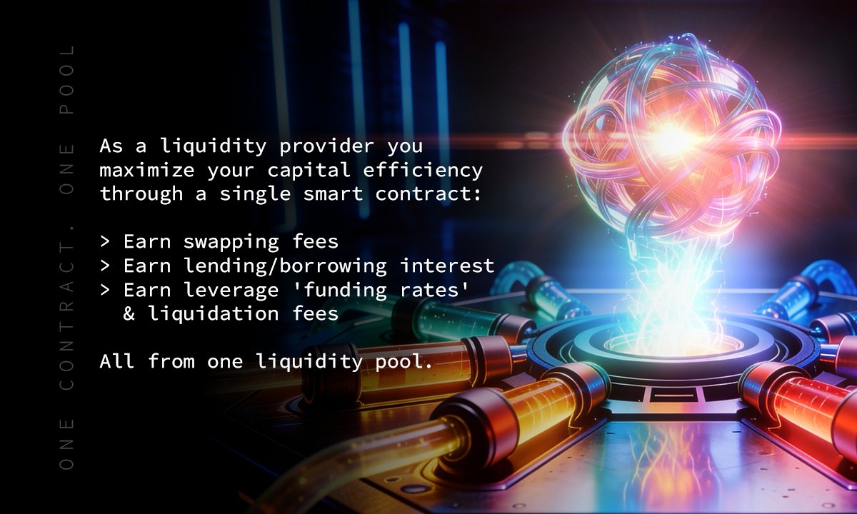 SmarDex's tweet image. One place to put all your liquidity at work.

Everything.