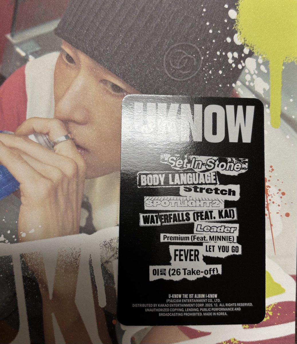 ユノ💕おやすみなさい💤 I-KNOW 7179 PLAYER 教えて頂いてカード裏のQR