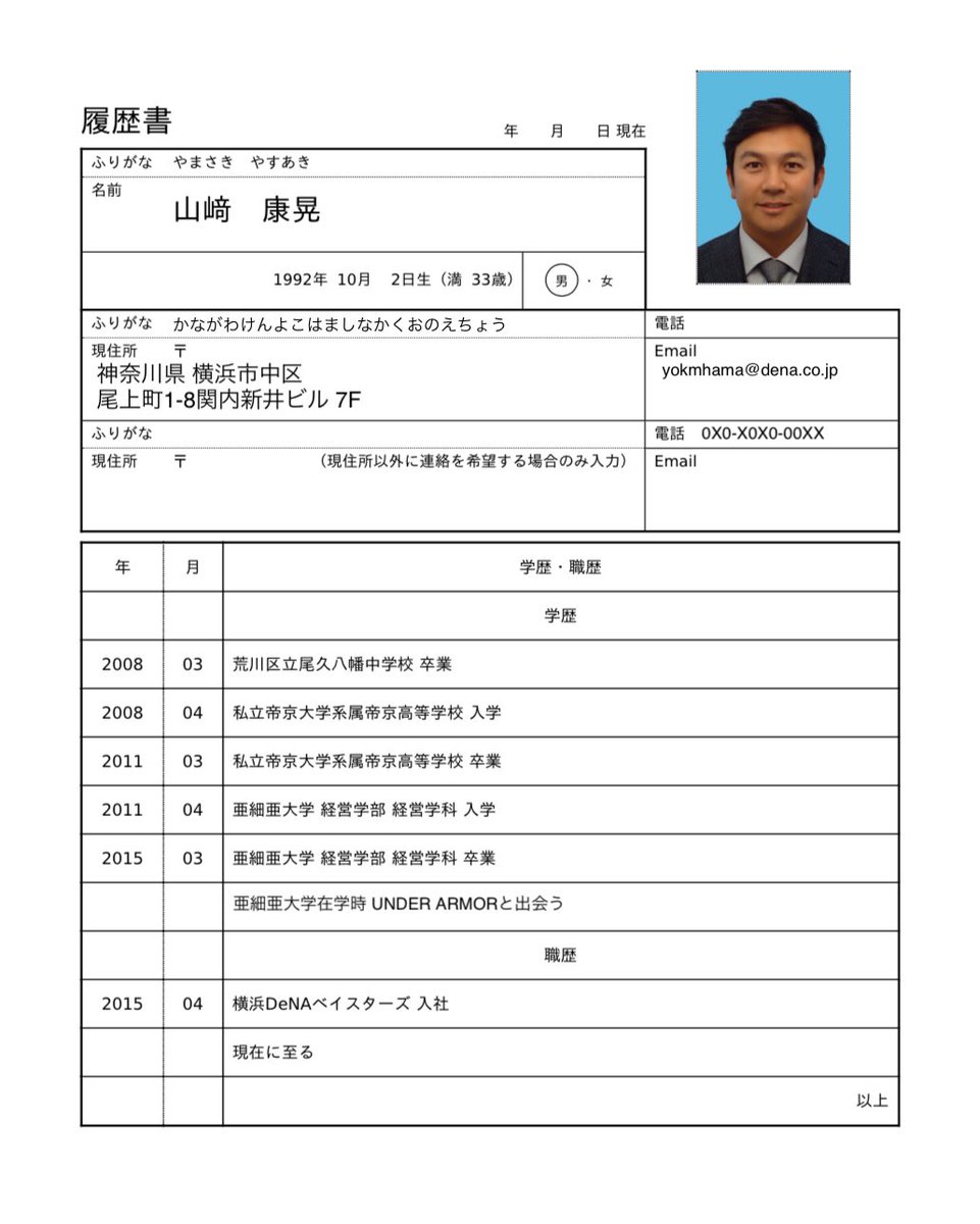 山﨑 康晃 tweet media