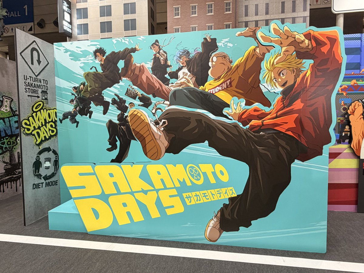 isnm__'s tweet image. 去年古いiPhoneでトムスのパネル撮るのめっちゃ苦労したので、今年はこの為にスマホを変えた　広角機能最高…！！