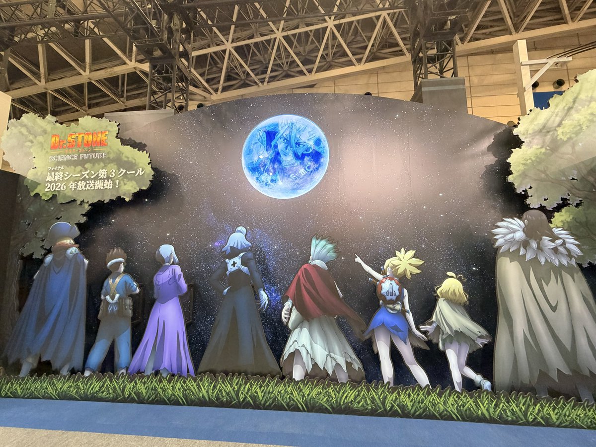 isnm__'s tweet image. 去年古いiPhoneでトムスのパネル撮るのめっちゃ苦労したので、今年はこの為にスマホを変えた　広角機能最高…！！