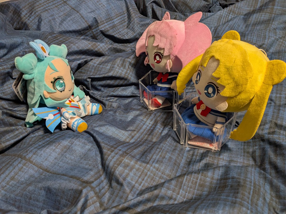 リップル「うさぎさん、ちびうさちゃん、お話があるのですが・・・」 うさぎ「どうしたのリップルちゃん。急に改まって」 リップル「会ってほしい人がいるんです」  ちびうさ「会ってほしい人？いいよ、紹介して」 リップル「はい、では・・・おいで～」