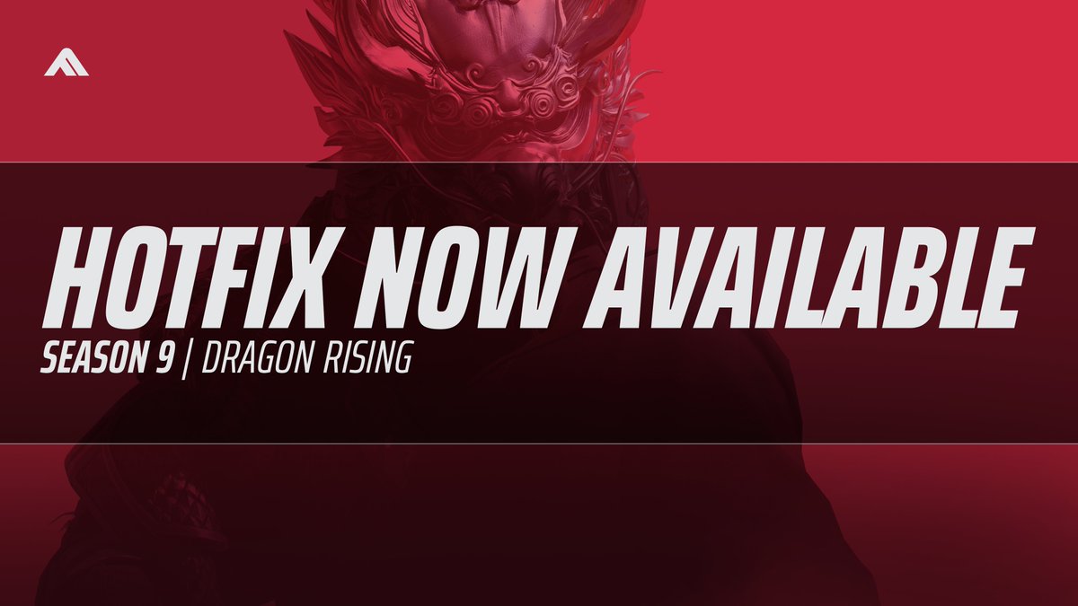 reachthefinals's tweet image. Hotfix 9.1.1

- Reverted the Barricade back to its pre-update 9.0 functionality, while we are actively working on improvements!
- Fixed the issue of distorted characters.
- Updated the Jolly Nama holiday item to have the correct text.
- Removed a broken Contract from rotation