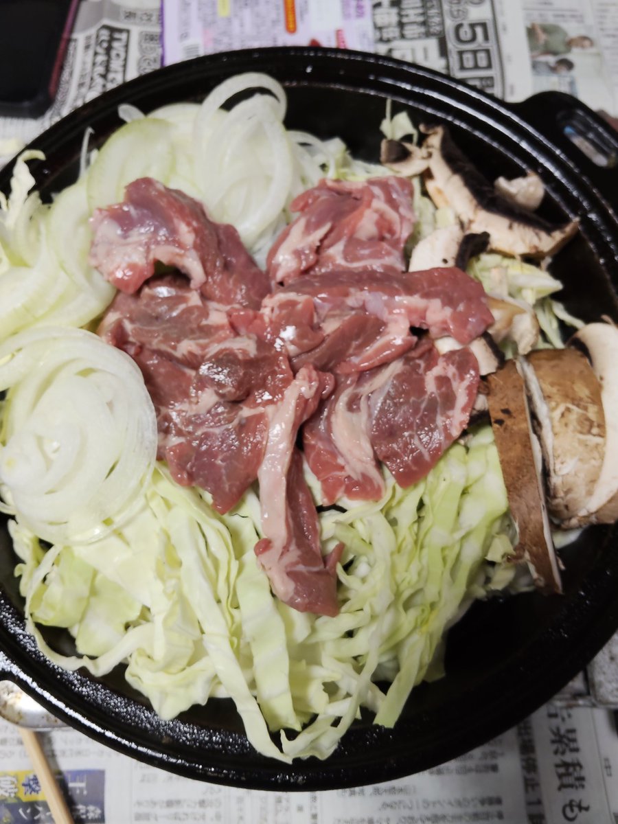 のぶページ ビーフandラム 少しクセは強かったけど、食感と旨みは吉川に近買ったです。 吉川のは