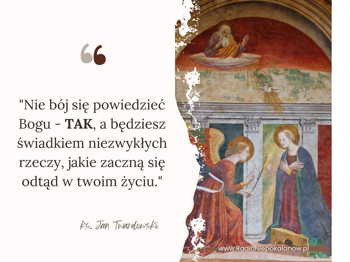 Rd_Niepokalanow's tweet image. Zaufanie Bogu zawsze niesie "niespodzianki". 
Jesteś gotowy?
