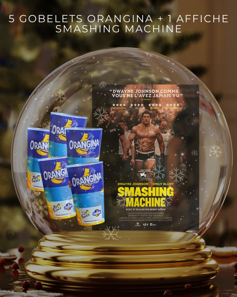 🎄✨ Jour 21✨🎄

Tentez votre chance :

1️⃣ Abonnez-vous à notre compte📲
2️⃣ Commentez cette publication 🎉
3️⃣ Identifiez un(e) ami(e) en commentaire 👯

Le gagnant sera contacté par message privé.

Bonne chance à tous ! 🤞

(Lots à venir récupérer au CGR des 2 lions)

#concours