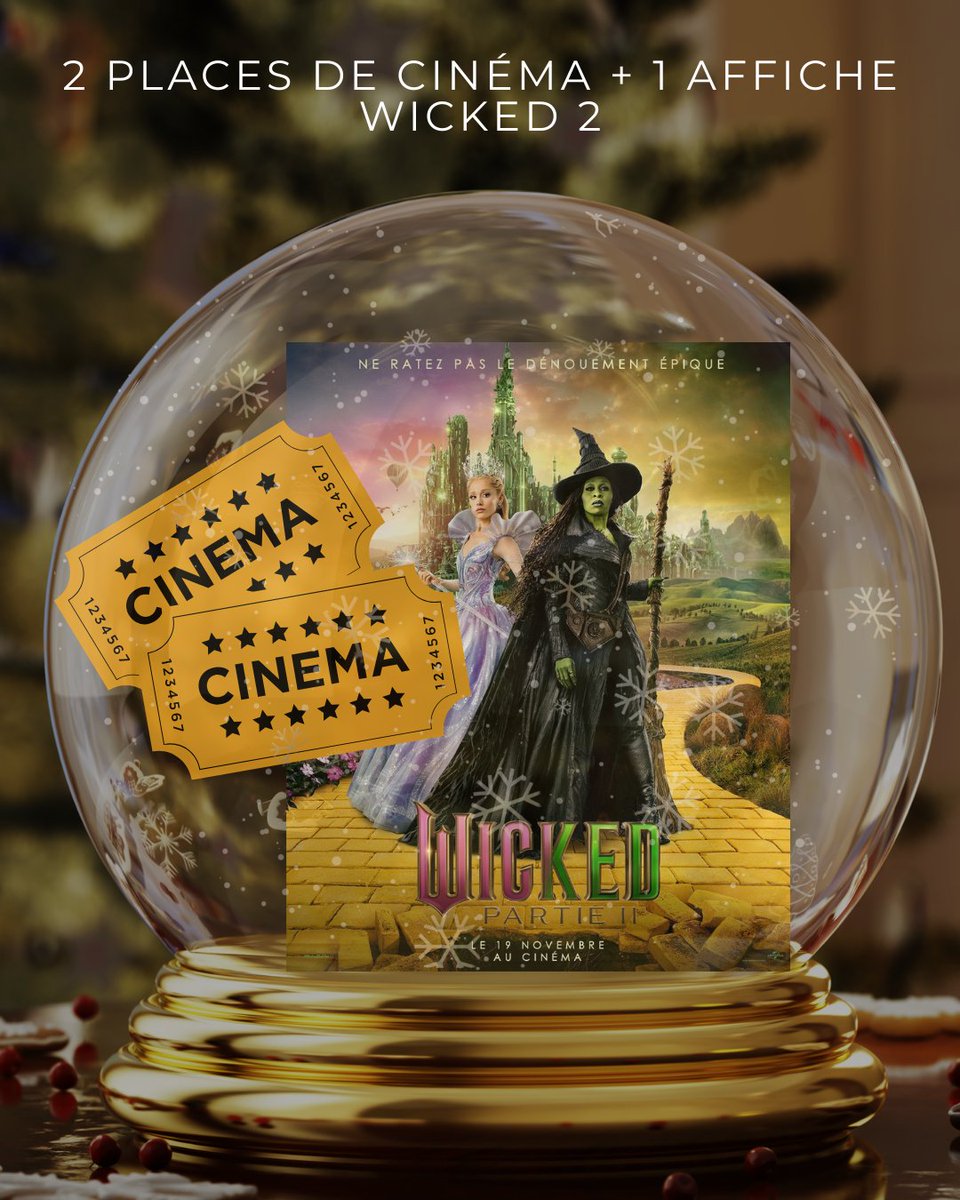 🎄✨ Jour 22✨🎄

Tentez votre chance :

1️⃣ Abonnez-vous à notre compte📲
2️⃣ Commentez cette publication 🎉
3️⃣ Identifiez un(e) ami(e) en commentaire 👯

Le gagnant sera contacté par message privé.

Bonne chance à tous ! 🤞

(Lots à venir récupérer au CGR des 2 lions)

#concours