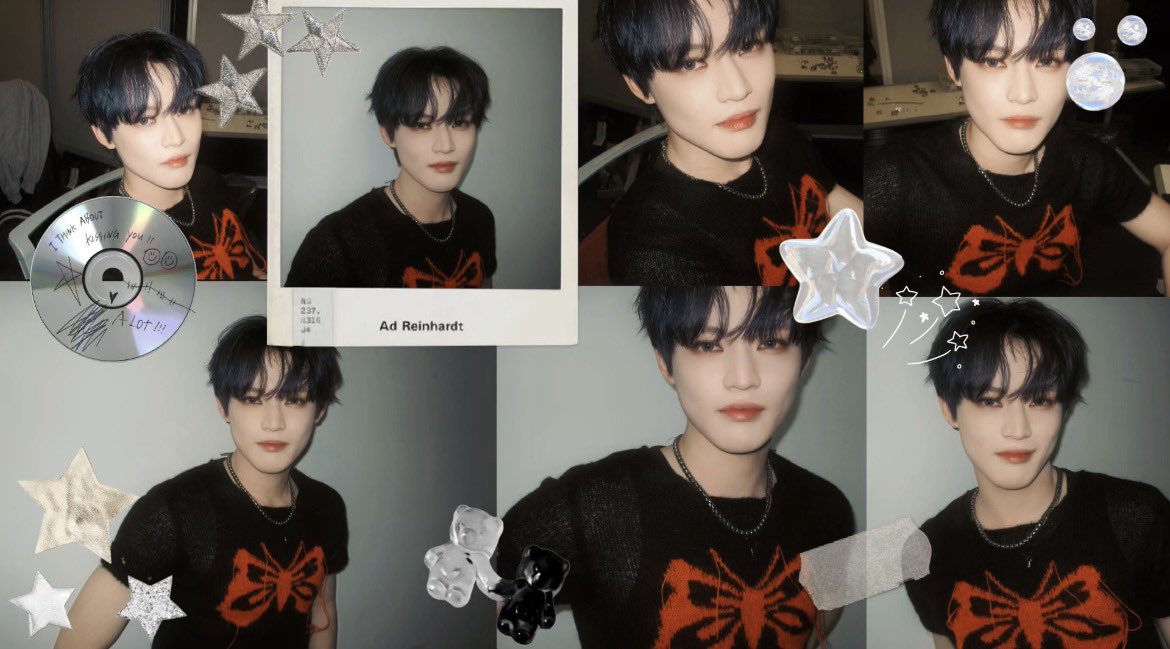 [✱✱] 💭 borrowed confidence in a borrowed room. eyeliner sharp, heart gentle, i learn how to breathe between flashes, letting the night keep my secrets and the mirror keep my name.
✩    ⠀࣪⠀ ㅤ୨୧ ㅤ  ⏖ㅤ  ⪩  𔘓  ⪨       ִㅤㅤ  ੭      🫧