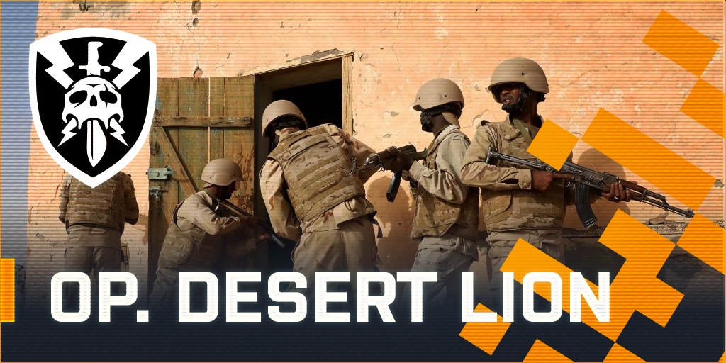 ☝️💀ATENCIÓN Operadores, #milsim #Arma3 de hoy en <a href="/SquadALPHA_ES/">Squad ALPHA | Grupo de Simulación  ⚡️💀⚡️</a>:

📁Operación: "DESERT LION"
🗓️Cuándo: Hoy 22:30h
🇲🇷Quién: 1º Brigada Blindada
🇲🇷Dónde: Mauritania
🎯Qué: Proteger a la población civil de la incursión del JNIM (ISIS)

➡️ALÍSTATE en squadalpha.es⬅️