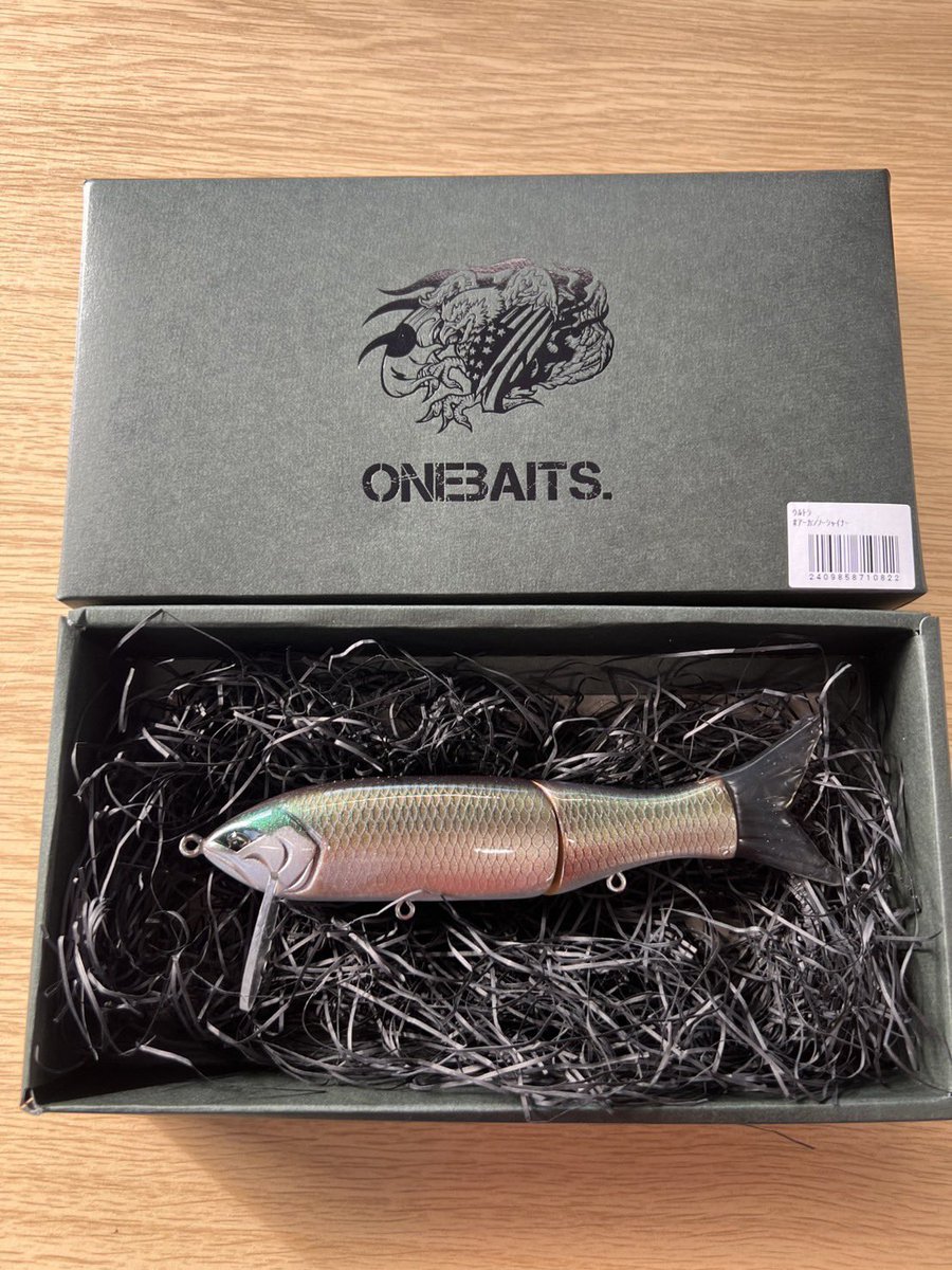 ルアーの紹介です🎣 ONEBAITS.（ワンベイツ） ウルトラです！ デッド