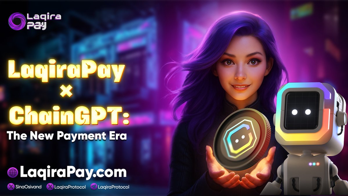 💳 LaqiraPay x 🤖 ChainGPT: Redefining Crypto Payments with AI

We’ve officially published a deep-dive article on how #LaqiraPay integrated <a href="/Chain_GPT/">ChainGPT</a> Web3 AI Chatbot &amp; LLM to transform onboarding, user support, and engagement all in just 93 hours!

🔗 LaqiraPay.com

💡