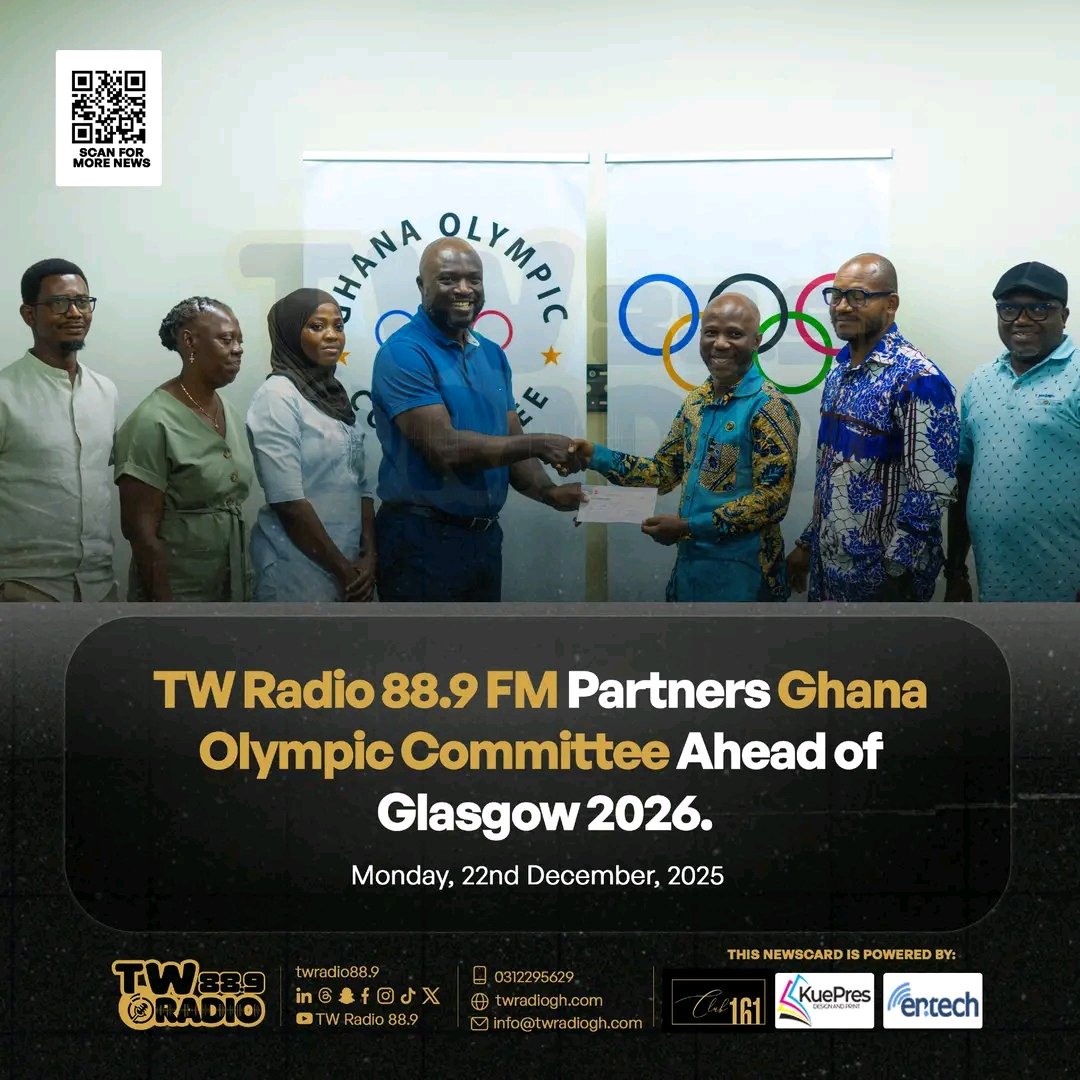 The partnership boosts TW Radio’s growing sports presence, building on the launch of TW Sport, its dedicated sports brand. Earlier this year, TW Radio made history as the first radio station in Ghana to sponsor a football club, supporting Elmina Sharks FC.