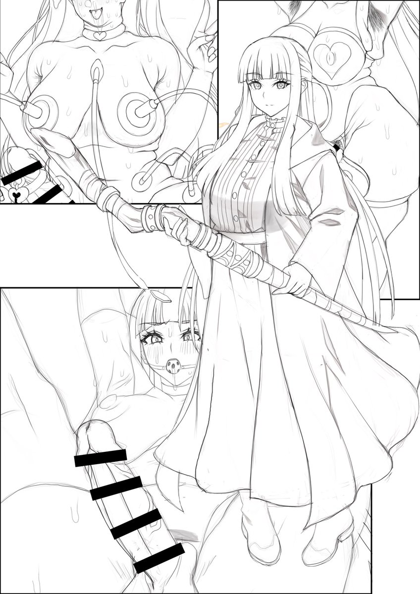 pixivFANBOXでフェ◯ン フタナリ改造 ラバー豚堕ち ラフ描き 没絵 供養を公開しました! https://t.co/41EuWhZVrn 