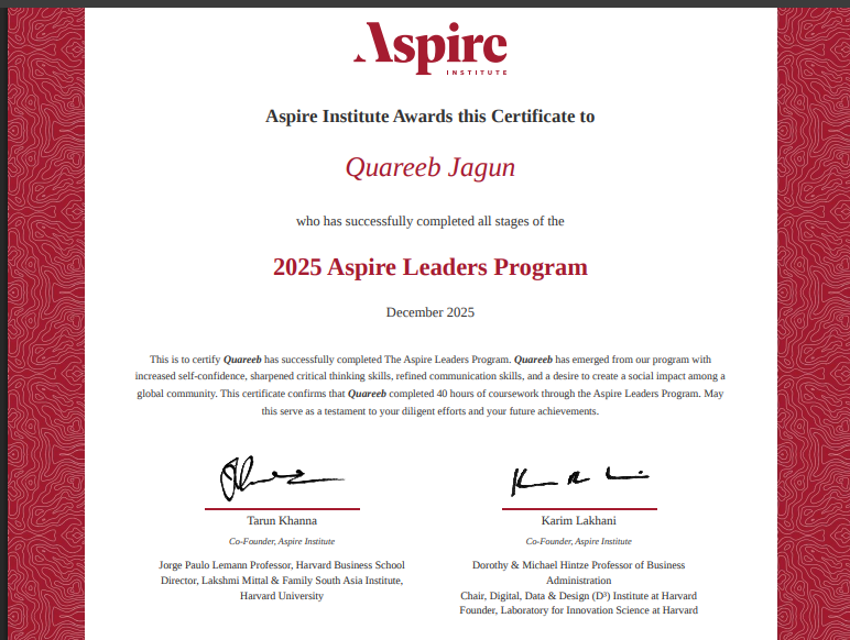 TheOlodo_Nation's tweet image. I have successfully passed my End of Module 2 Assessment and officially completed the @aspire_leaders  Program.
Thank you, @aspire_leaders. I am officially a graduate
#AspireInspiresFirstGen
#aspireleadersprogram 
#youthleadership
#emini_excellent