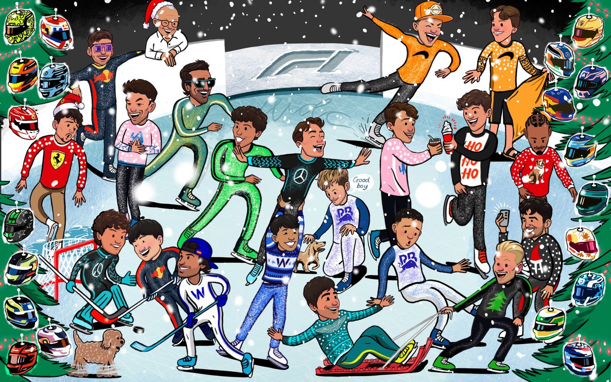 Merry Christmas from the Formula 1 family! 🎅🎄

#F1 https://t.co/JVk92FuPUS