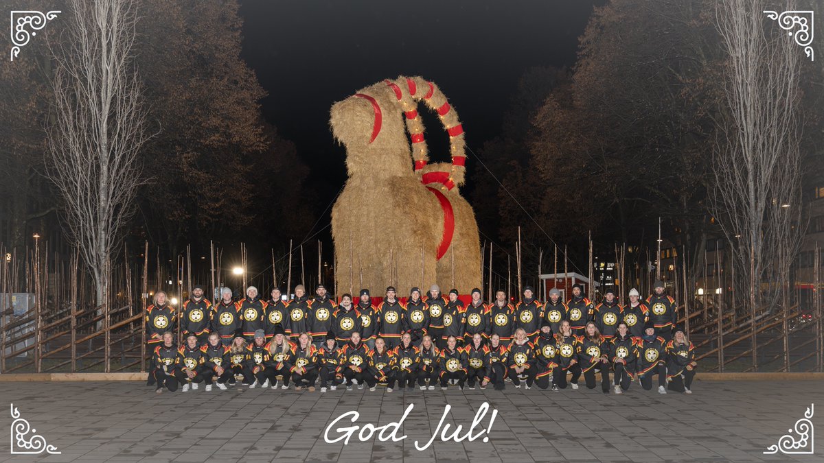 Brynas's tweet image. Vi på Brynäs IF önskar alla en riktigt god jul! 🎄🎁🎅🏻