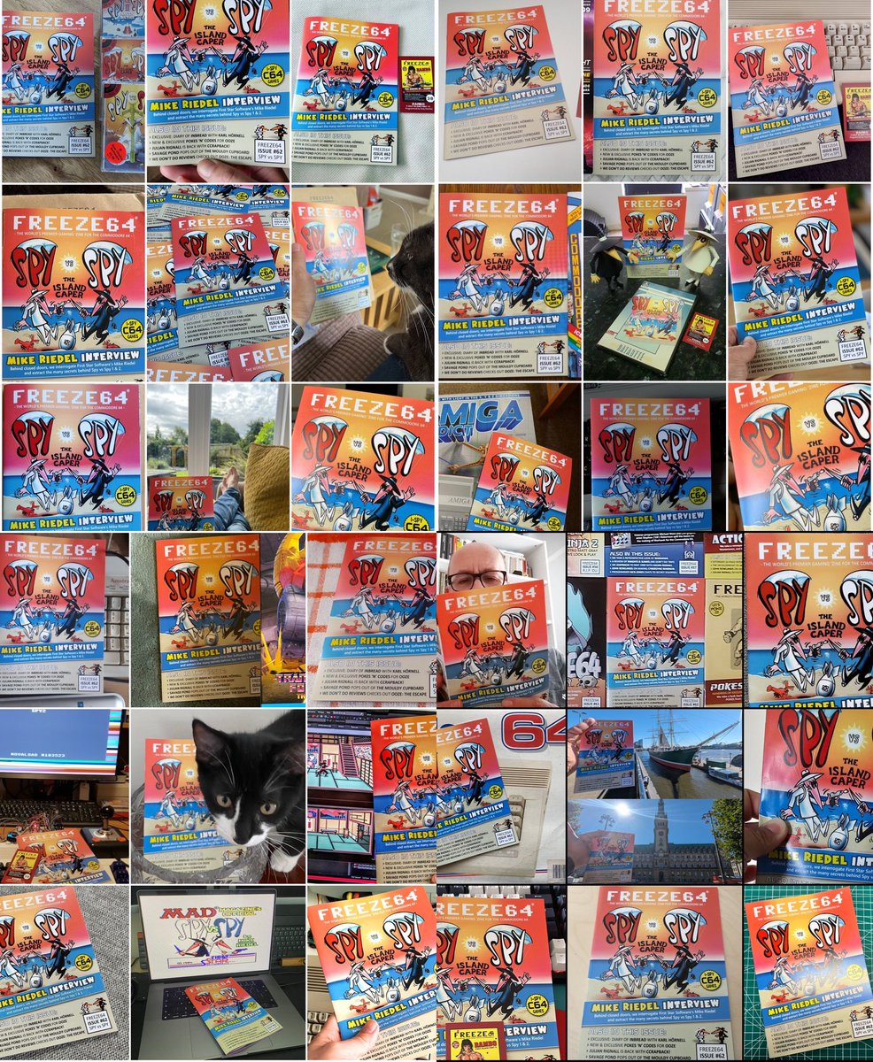 #YearlyLookBack 
Never in a million years did I think that Mike Riedel would agree to an interview for FREEZE64. But after he saw a few issues he was onboard and provided us with great game development content 😃 
freeze64.com/freeze64-issue…
#Commodore64 #C64 #Commodore64Ultimate