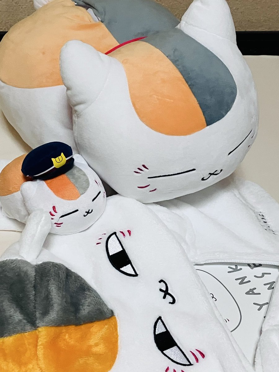 黒ニャンコ先生 ドンキ ティッシュケース 夏目友人帳 ぬいぐるみ タグ