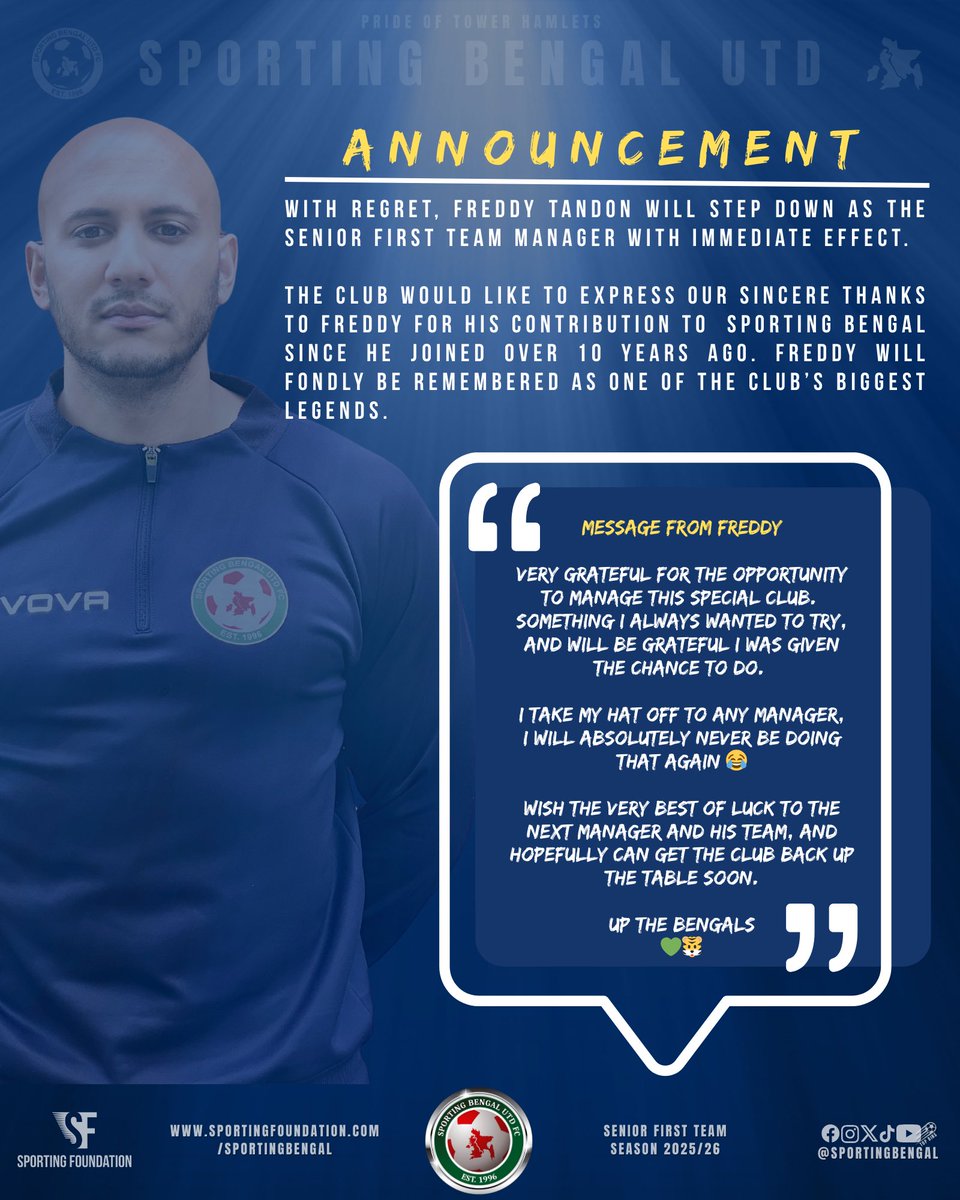 Sporting Bengal Utd FC tweet media
