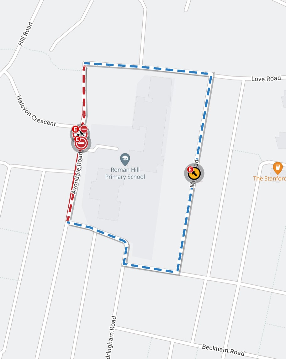 ⚠️ 𝙐𝙥𝙘𝙤𝙢𝙞𝙣𝙜 𝙬𝙤𝙧𝙠𝙨: Avondale Rd, #Lowestoft will be closed until 5pm today (Mon 22 Dec) for kerbing repairs.

Diversion via Love Rd, May Rd, Sandringham Rd and vice versa. Thank you for your patience during this time. #Suffolk