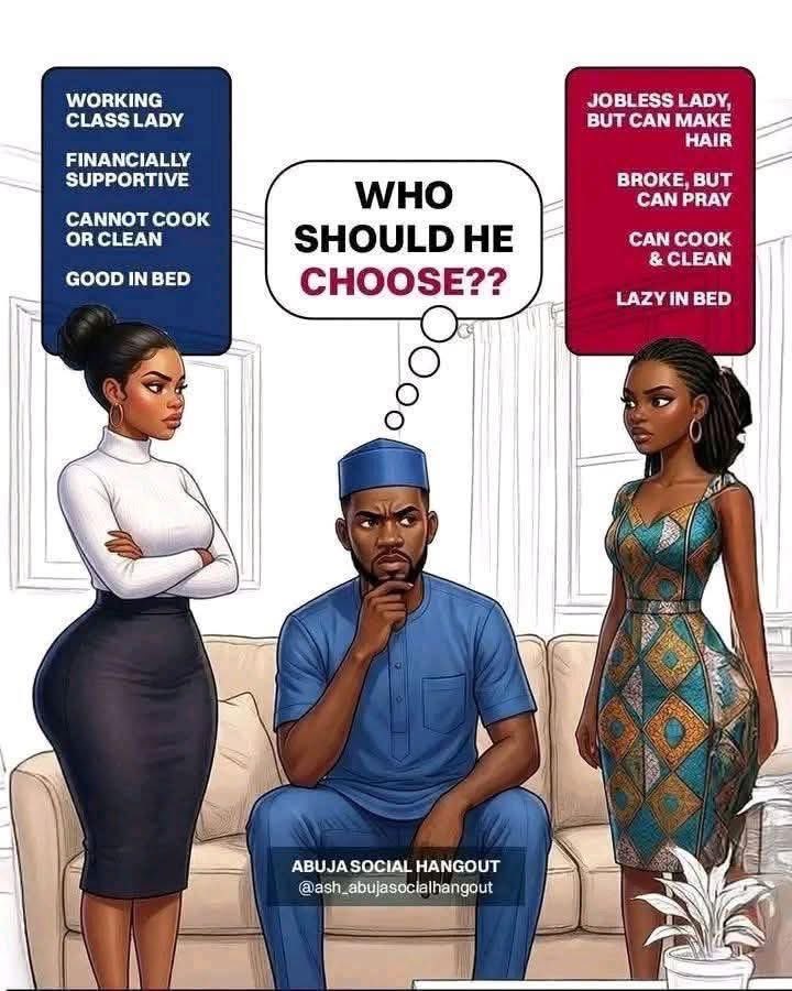Yemi_of_Lagos's tweet image. Who would you choose???

          A.                           Or.                           B