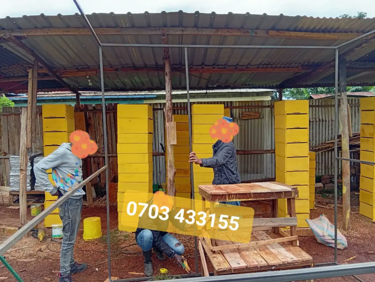 benard_kiruthu's tweet image. HERE FOR ALL YOUR BEEKEEPING NEEDS!!

Want to Start or Advance your Beekeeping Project?

Let's boost your income with sustainable beekeeping solutions.

Affordable #Langstroth and #KenyaTopBar  Hives Available from @ Ksh. 3,850/- 

Deliveries Done Country Wide 💯👌
0703433155