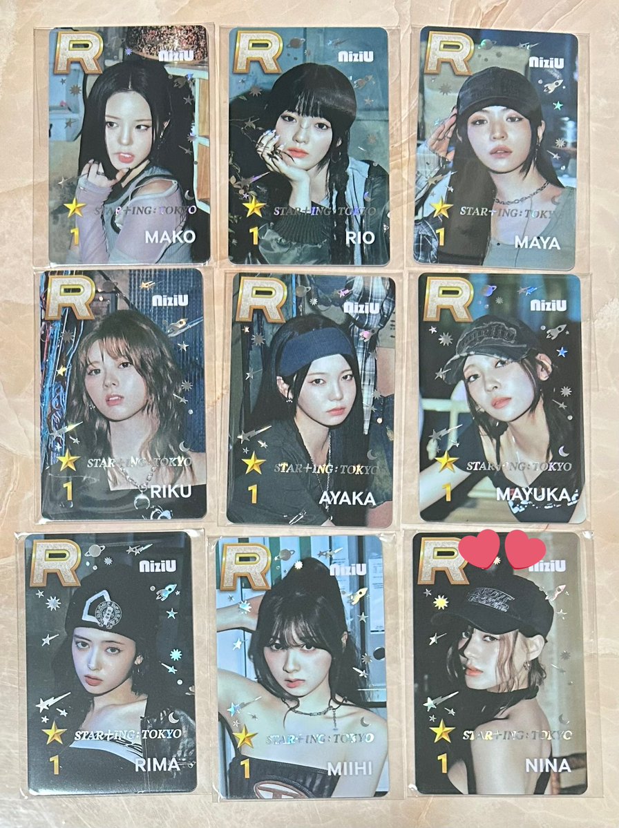 NiziU シュスジェ　ssjyp リアルカード　リク NiziU トレカ SSJYP シュスジェ リアルカード ハラカド リク - メルカリ