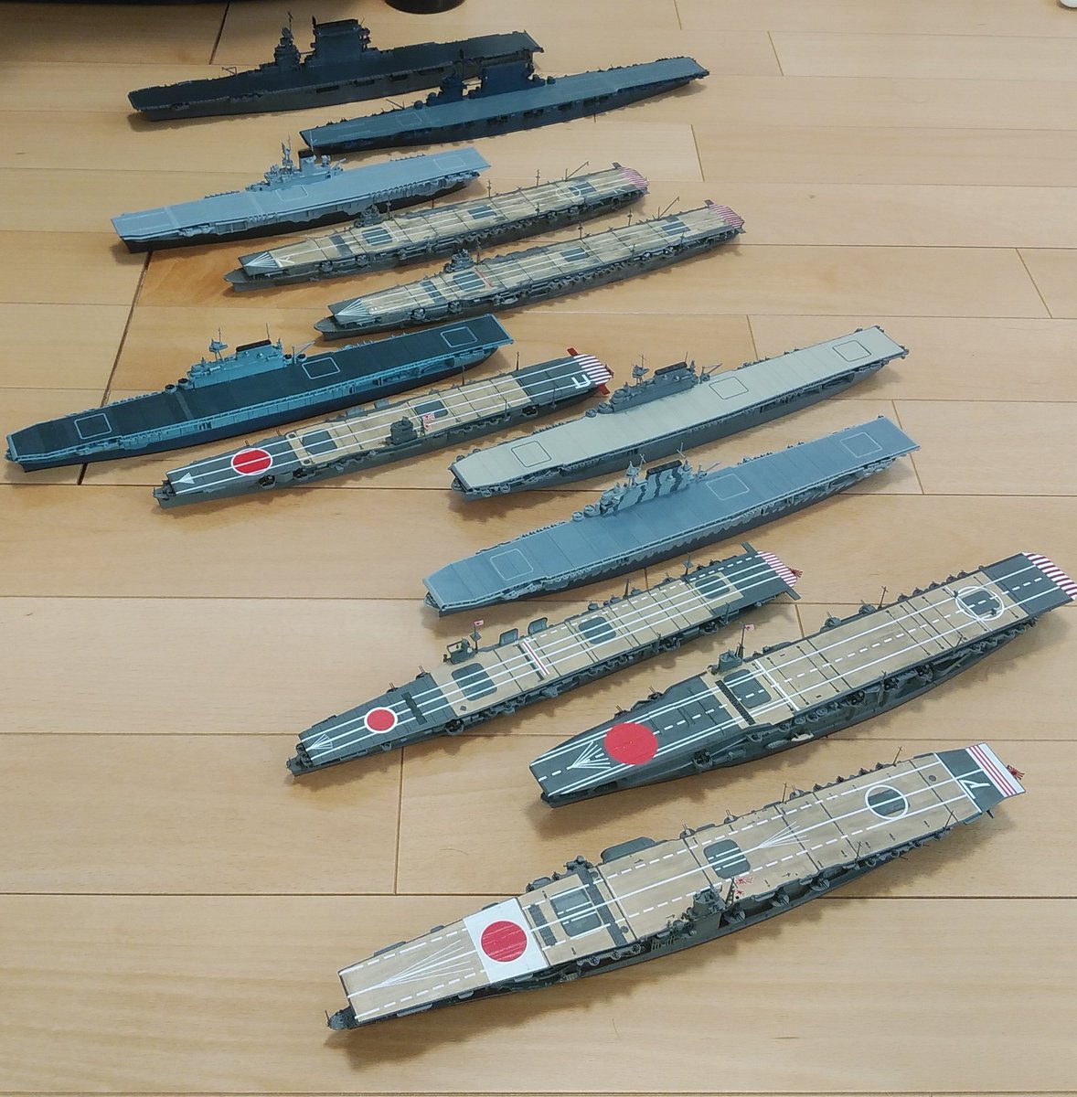 太平洋戦争の初期メンバー達。