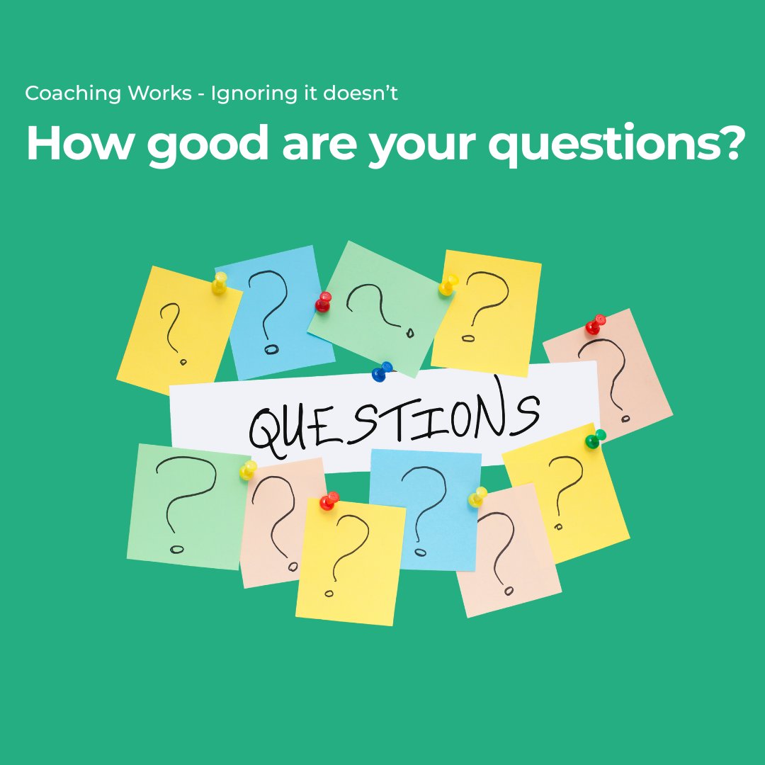 CVPGROUP_'s tweet image. The quality of your leadership is shaped by the quality of your questions.

Good questions open thinking.
Poor questions close it down.

Swap “Why did you…?”
for “What was influencing your decision?”