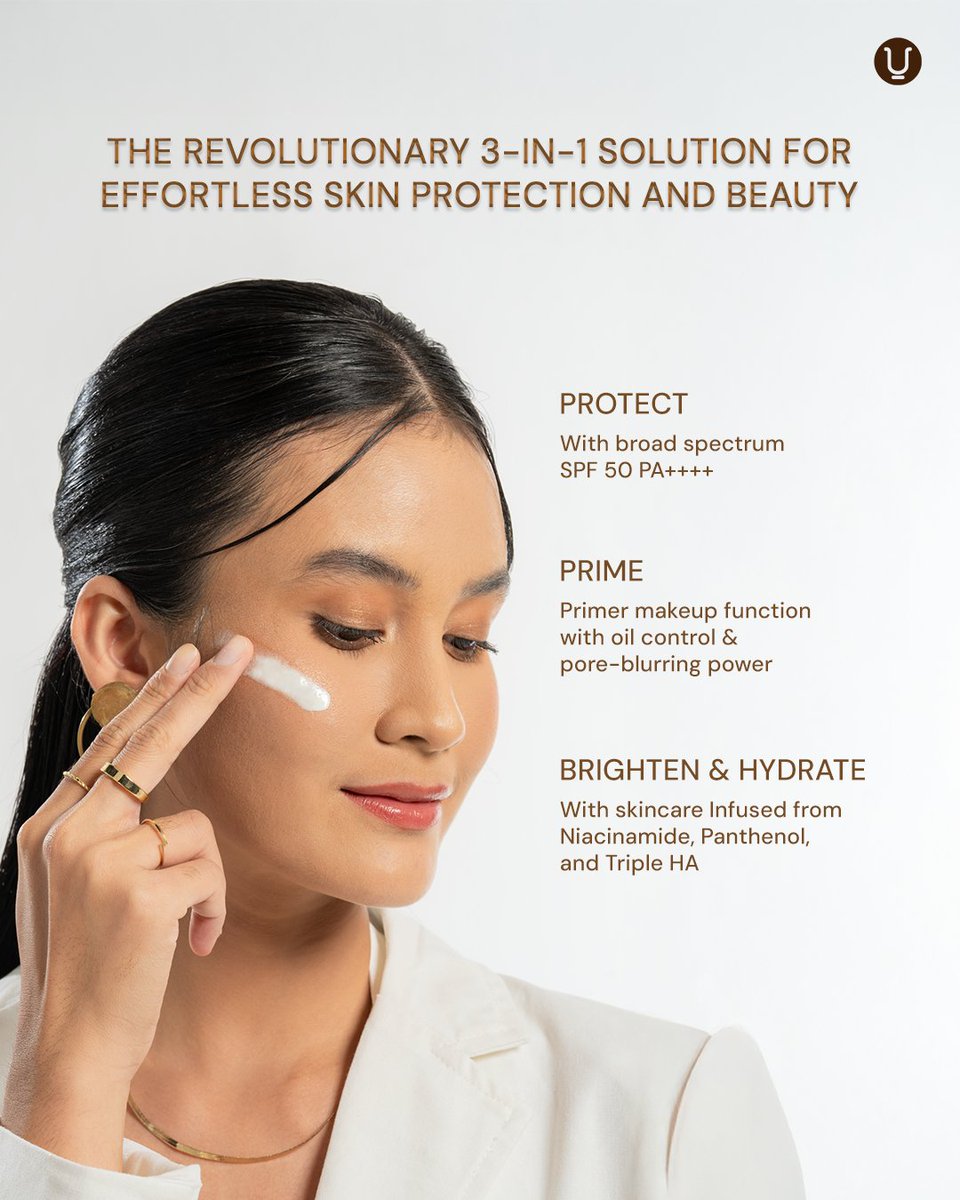 Jangan skip sunscreen ya meskipun lagi liburan!!! 🫵🏼

Biar satset, mending pakai Prime Defense Daily Sunscreen!

Sunscreen, primer, dan serum dalam satu produk! 👌🏼