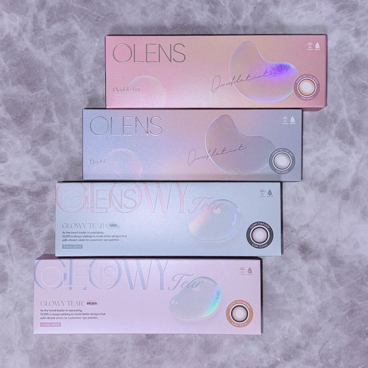 om4_f's tweet photo. ❄️ダブルハイライターカラコン2種❄️

GLOWY TEAR - くっきりとした細フチと明るめのハイライターで潤みのある目元を演出

Double Tint - 透明感のある左右対称ハイライターが瞳に立体感をプラス

#PR #OLENS #POPLENS https://t.co/teBKdxc1qv