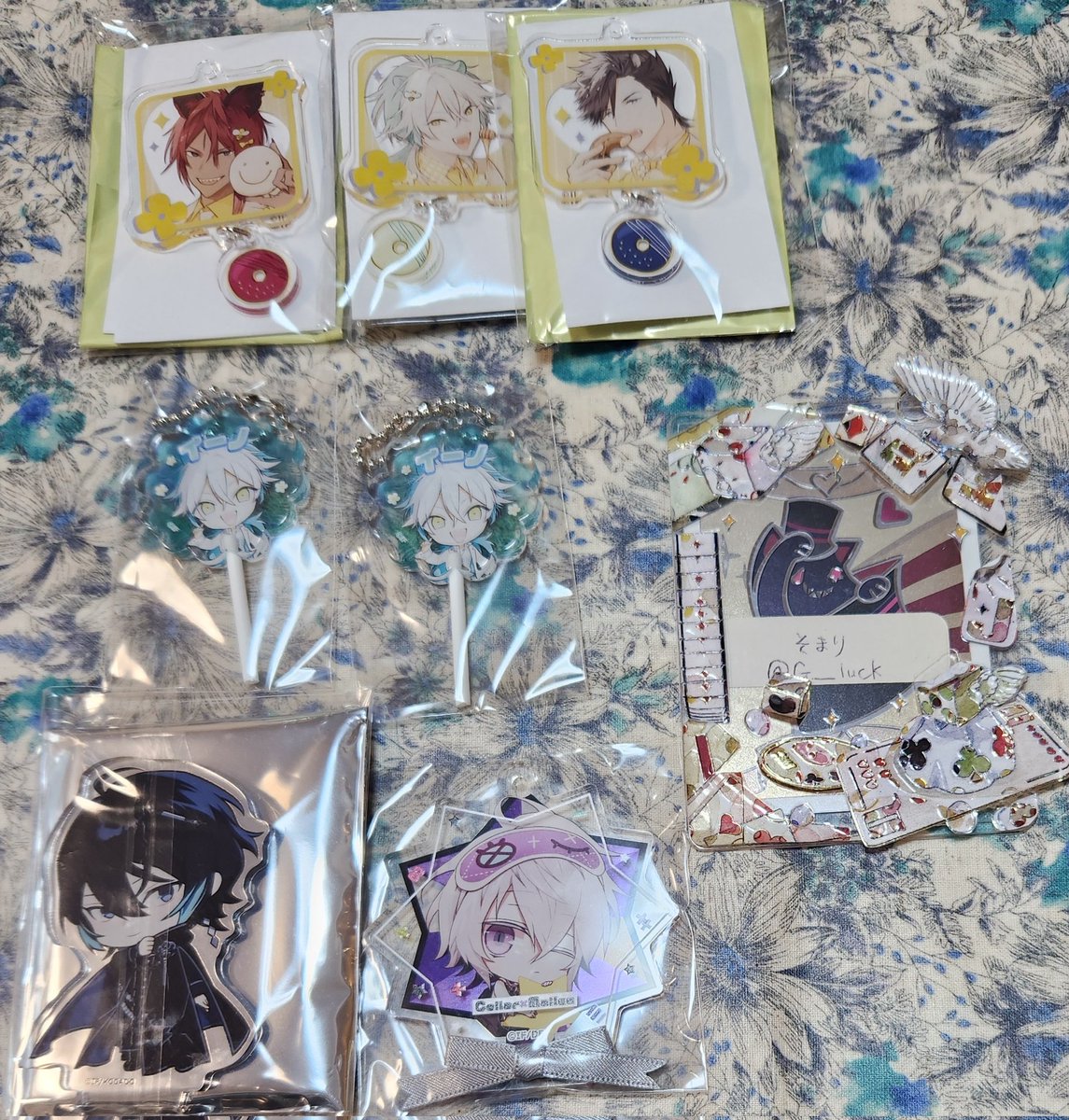 G___luck's tweet image. 【譲渡 交換】オトメイト ハニヴ オバレク カラマリ シンキス 数乱 時アポ

譲→ミロ イーノ フィン カイゼ 岡崎 YOFY ルデル ラチア クアト リアン 景太郎 紘可 巡

求→〜各定価のご希望額 (別途送料)

❀郵送のみ、3点〜まとめてのお取引優先
❀リットリンクご一読お願いします