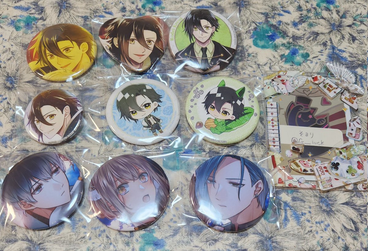 G___luck's tweet image. 【譲渡 交換】オトメイト ハニヴ オバレク カラマリ シンキス 数乱 時アポ

譲→ミロ イーノ フィン カイゼ 岡崎 YOFY ルデル ラチア クアト リアン 景太郎 紘可 巡

求→〜各定価のご希望額 (別途送料)

❀郵送のみ、3点〜まとめてのお取引優先
❀リットリンクご一読お願いします