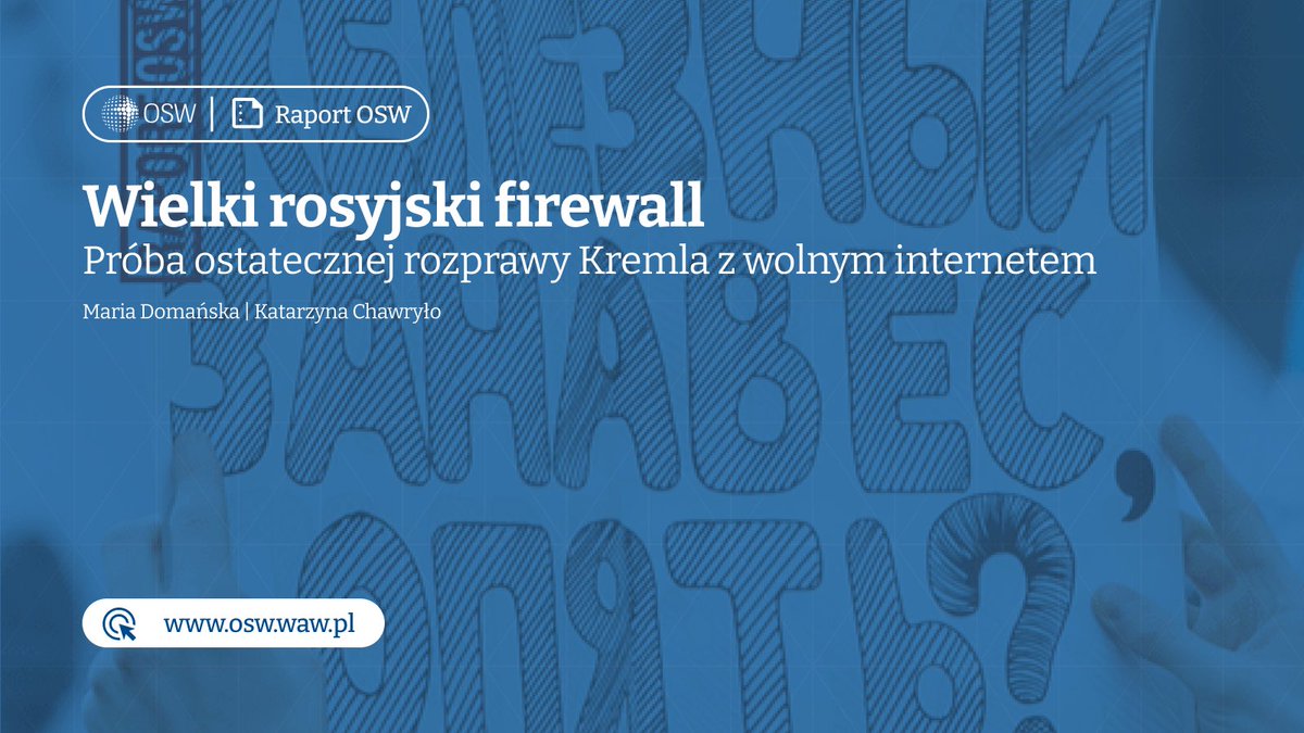 OSW – Ośrodek Studiów Wschodnich tweet media