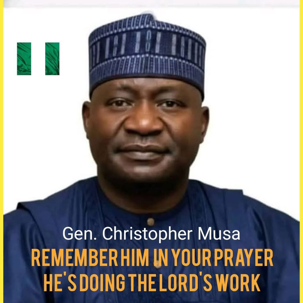 DejiAdesogan's tweet image. Support our very own Defence Minister General CG Musa OFR on a mission seemingly impossible. Remember him in our prayers