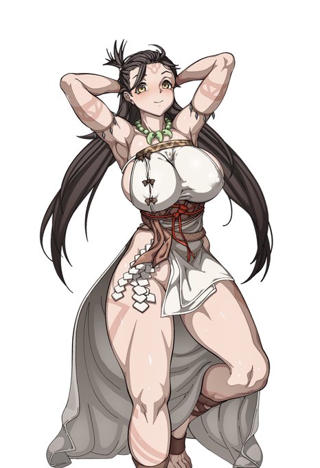 たわわな卑弥呼
簡素に見えて凝ってる衣装難しい 