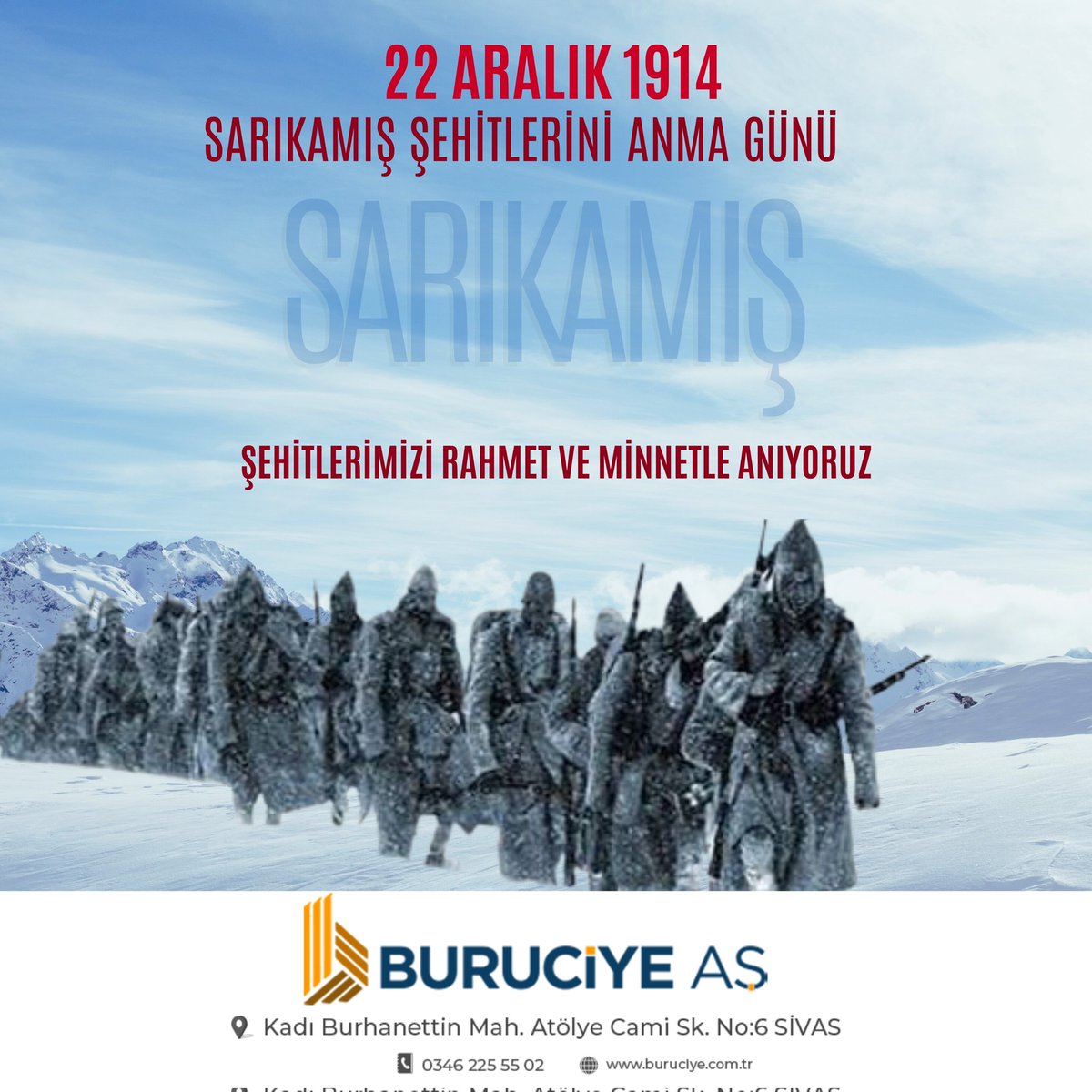 #22Aralık #Sarıkamış