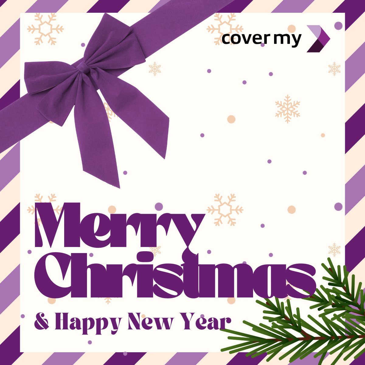 🎄 Merry Christmas from everyone at CoverMy 🎄

Thank you to our customers, partners, and amazing team for your support throughout the year. We hope you’re enjoying the day with loved ones. Wishing you a very Merry Christmas and a happy, healthy New Year

#CoverMy #HappyHolidays