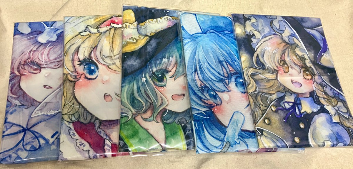 ポスター　一覧 C107 告知】 歴代作品集のメインビジュアルのみを厳選した、A1布