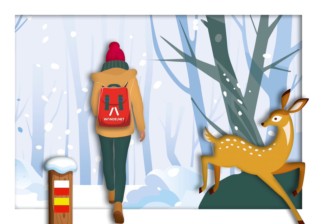 Fijne kerstdagen 🎄 Kerstmuts op 🎅🏼, foute kersttrui aan en wandelen maar! Geniet ervan. Zoek je nog een passende wandeling? 👉 wandelnet.nl/wandelroute-zo…