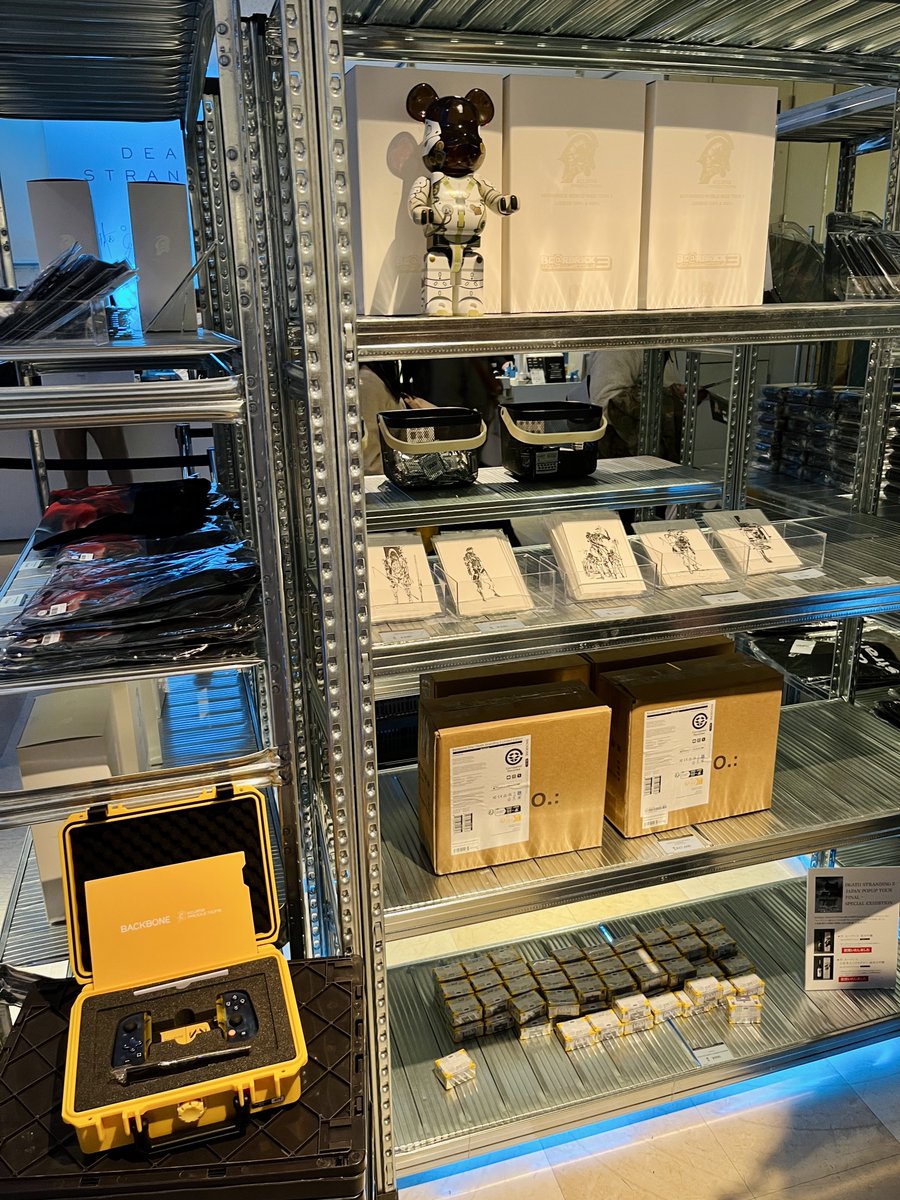 Death Stranding 2 pop up store!