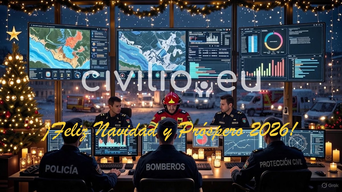 🎄 Feliz Navidad y Próspero 2026

Desde <a href="/CivilioEU/">Civilio</a> seguimos comprometidos con la gestión del riesgo, la coordinación en emergencias y el apoyo a quienes protegen vidas cada día.

#Emergencias #ProtecciónCivil #Resiliencia #CIVILIO