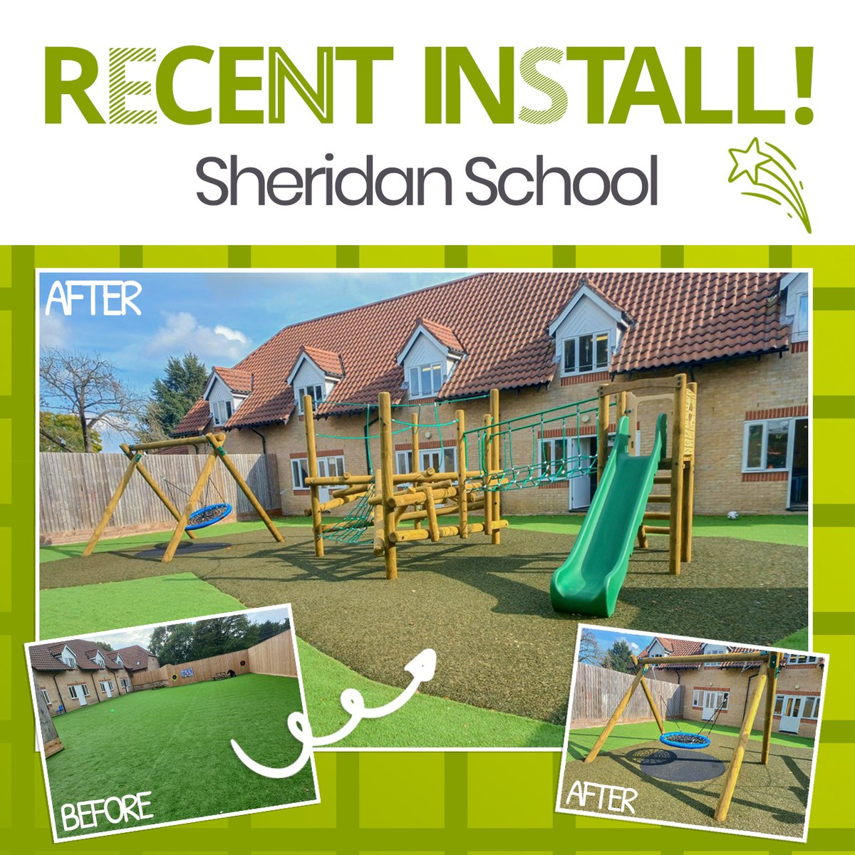 🎉 Another happy school!

“The new playground equipment at our school has been an absolute hit. From the moment it was installed, students of all ages have been drawn to it, and it’s easy to see why."

We love bringing our designs to life and creating fun, safe play spaces!🌟
