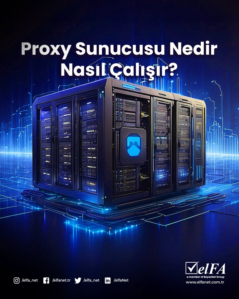 Proxy’nin ne olduğu, nasıl çalıştığı ve neden modern internet altyapısının vazgeçilmezlerinden biri haline geldiğini bu makalede sade, anlaşılır ve örneklerle hazırladığımız makalemiz web sitemizde sizleri bekliyor.

🌐elfanet.com.tr
📃 elfanet.com.tr/tr/main/articl…